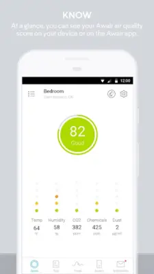 Awair Home android App screenshot 3